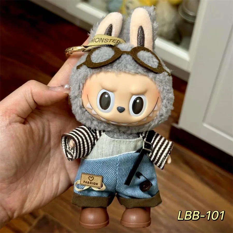 V1 V2 V3 NOWE Mini Ubranka dla Lalek Akcesoria do Korea Kpop Exo 17cm Labubu Idol Fajne Przystojne Ubrania Prezent