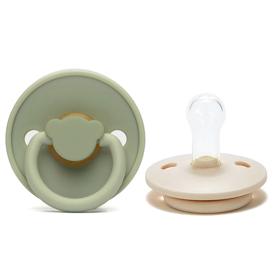 Tetina de silicona para bebé, bonito oso, sin BPA, chupete para bebé, maniquíes de calidad alimentaria, chupete para recién nacido, regalo para bebé, chupete para recién nacido