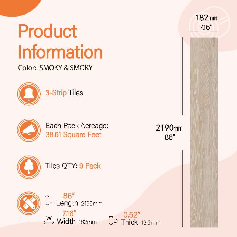 Nature Depot Baltic Wood Engineered Flooring Worldwide Savannah SMOKY Oak