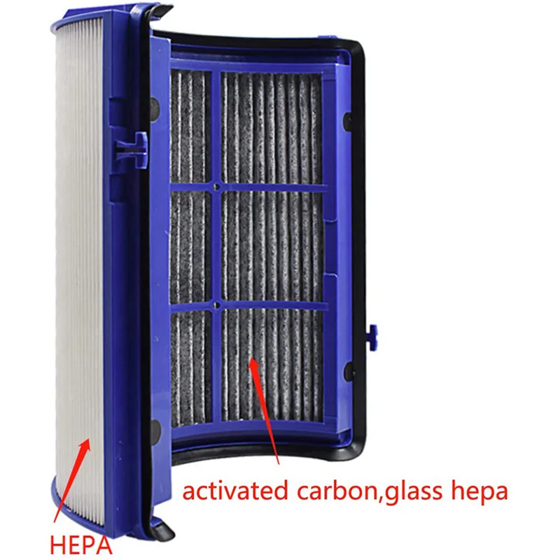 A29R 4X Pembersih Udara HEPA dan Filter Karbon untuk Dyson TP06, TP09, HP06, PH01, PH02, TP07, HP07, HP09, 970341-01, 965432- 01