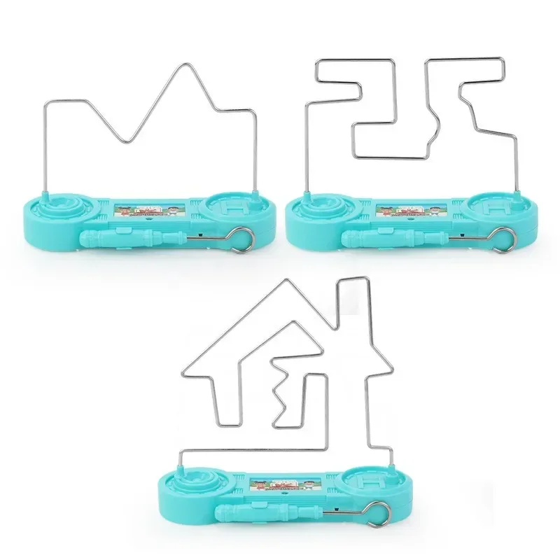 Rompecabezas para bebé, línea de fuego, laberinto de colisión eléctrica, juguete, entrenamiento de pensamiento de enfoque, juego interactivo de desafío de mesa de impacto eléctrico