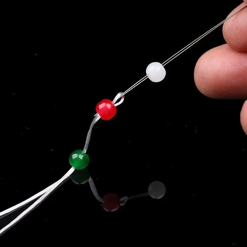 5 ピース/セットオープンビッグアイビーズ針ネックレスブレスレット DIY ステンレス鋼セルフスレッディングビーズツールジュエリーピンを作るため