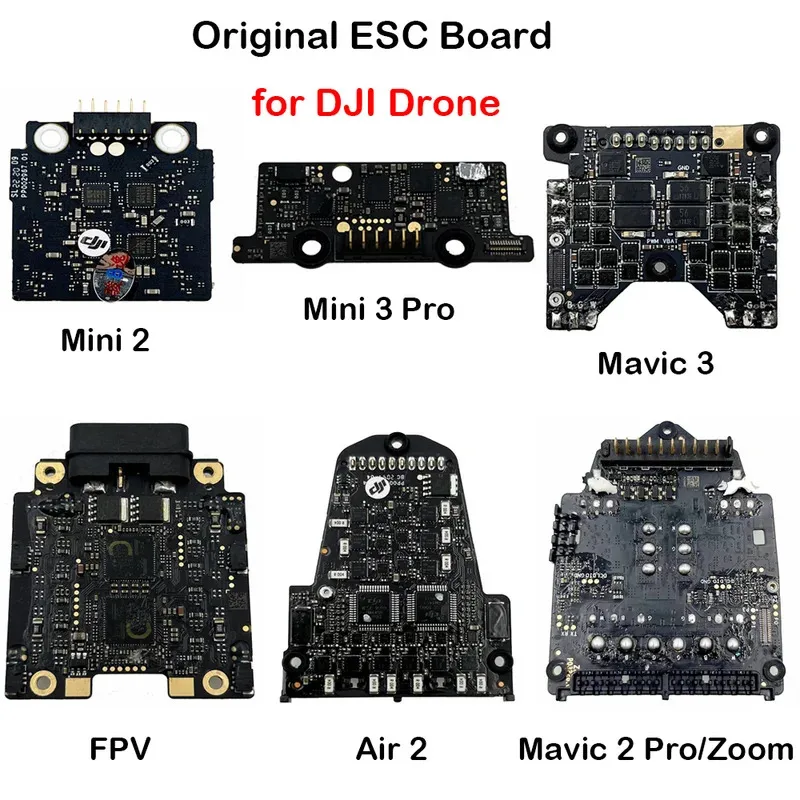 ESCBoard untuk DJI Mavic 3/2Pro/Mini2/3 Pro/Air 2/2s Rakitan Modul ESC Kondisi Baik Suku Cadang Pengganti Drone