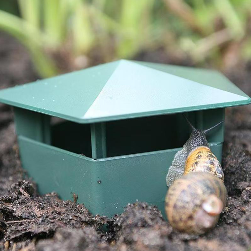 Green 1pcs gardening tools snail controller snail cage insect trap garden crawler trap