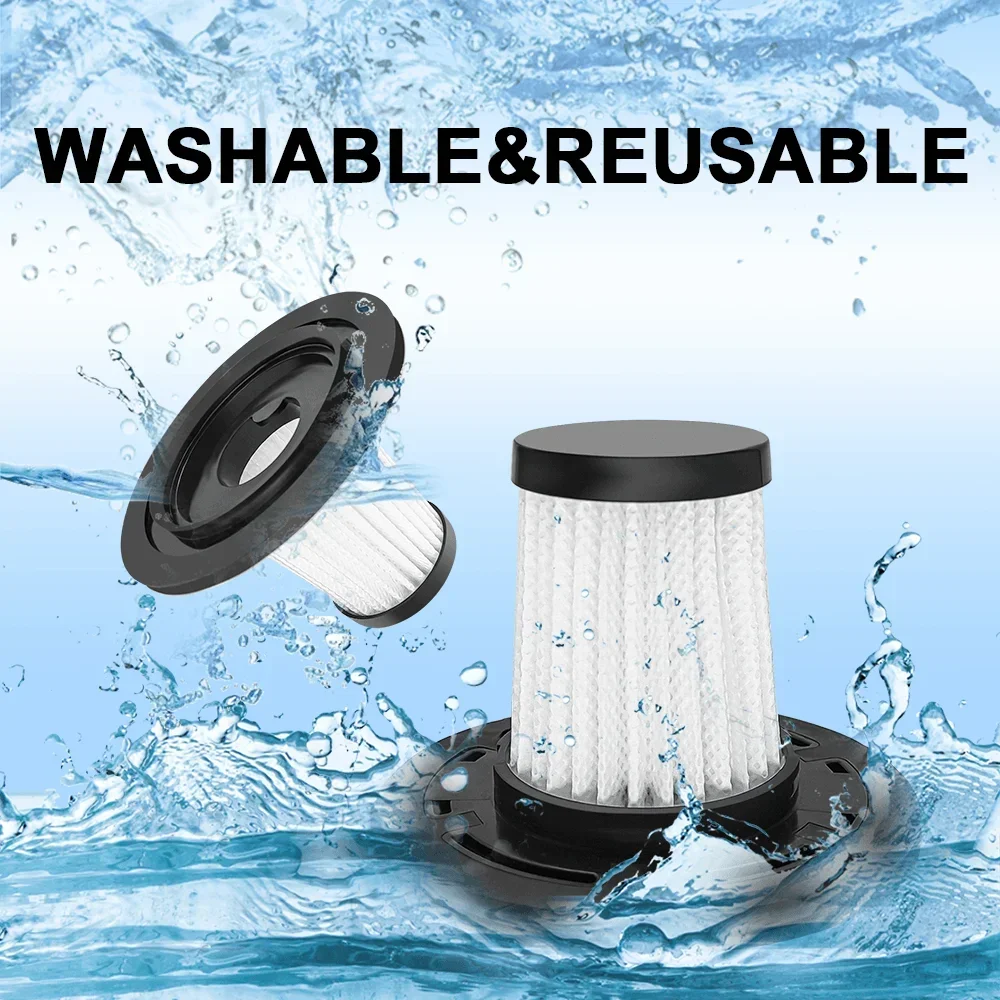 18V Brushless Cordless Vacuum Cleaner Filter Element Wet And Dry Cleaning Filter For Vacuum Cleaner Cleaning Power Tool Part