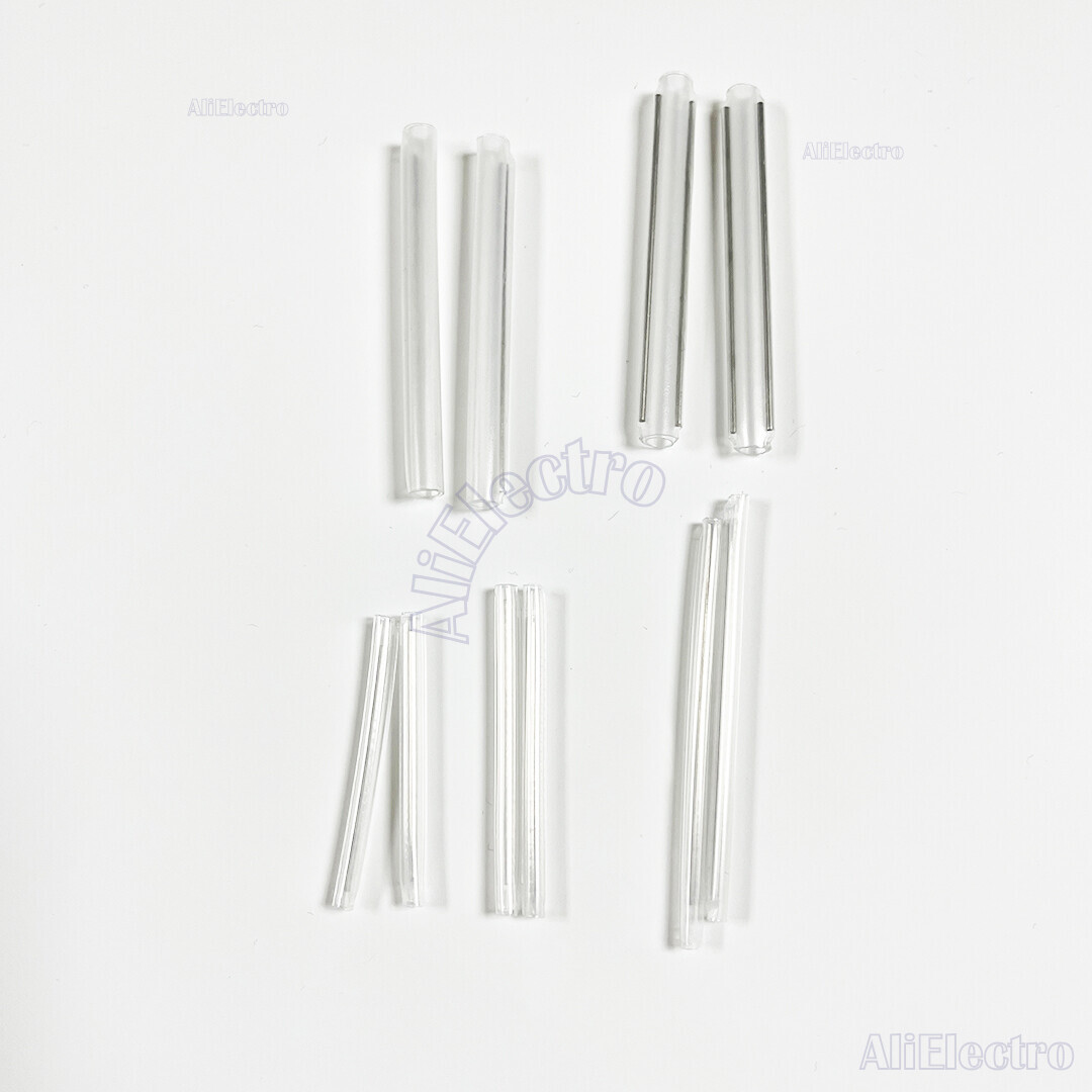 Tubo termorretráctil de 40mm, 45mm, 60mm, 1pin, 2 pines, Protector de empalme de fibra óptica suave, Tubo Protector de Cable termorretráctil