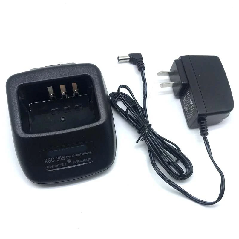 Cargador de batería de base rápida KSC-35S para Radio KENWOOD TK-3000 TK3000 TK-2000 KNB-63L KNB-65L KNB-45L TK2400 TK3207 TK2207 TK-U100