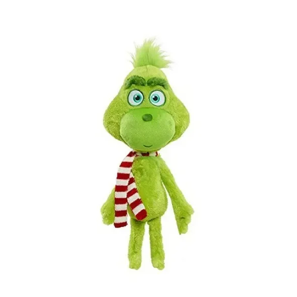 새로운 크리스마스 Grinch 플러시 장난감 녹색 머리 괴물 어린이 크리스마스 만화 선물 인형 인형