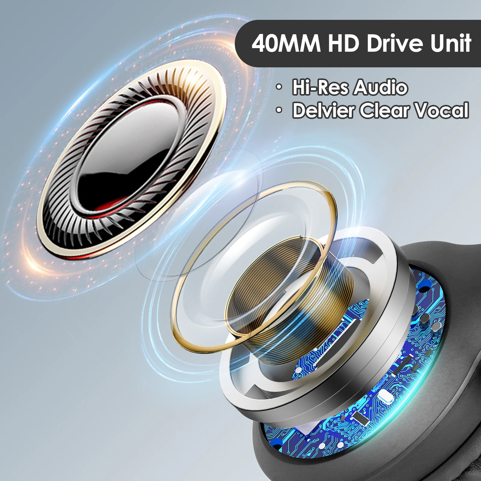Siindoo JH-919 무선 접이식 헤드폰 Bluetooth 스테레오 이어폰 모바일 용 마이크 헤드셋으로 슈퍼베이스 소음 차단