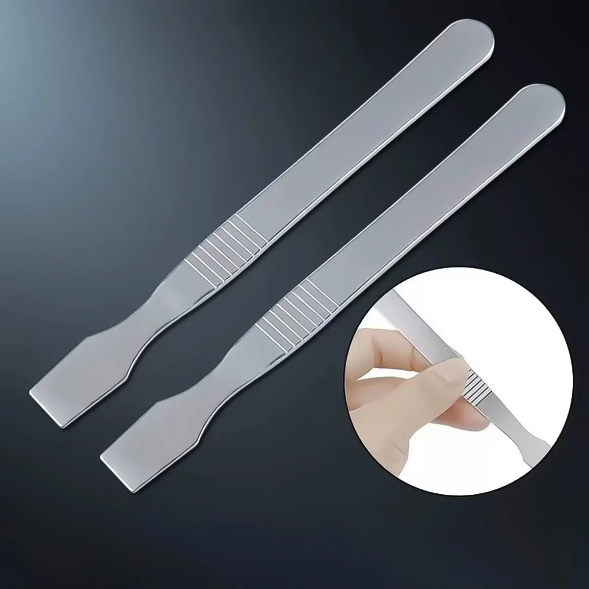Scraper โลหะ Spudger Solder Paste Spudger มีดเหล็กบริสุทธิ์ซ่อม BGA Paver Blade Solder Paste Scraper นาฬิกาซ่อมโทรศัพท์เครื่องมือ