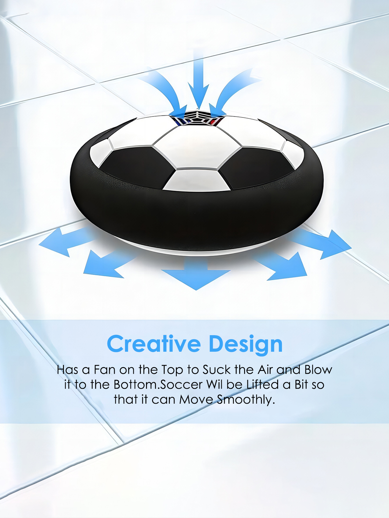 1pcs ลอยฟุตบอลเด็ก Interactive ฟุตบอลไฟฟ้าในร่มเด็ก Interactive กีฬาของเล่นสร้างสรรค์กีฬาของเล่น