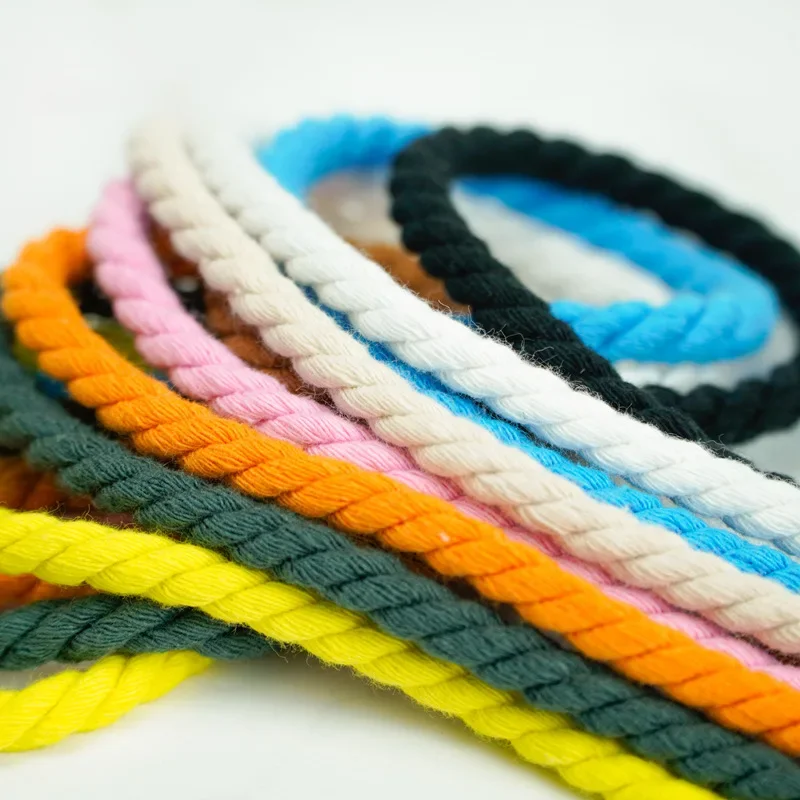 New Rope Laces Sneakers Boots Shoe Laces for Shoes Round Shoelaces 0.6CM Thicker Cotton Shoelace Twisted for AF1/AJ1 1 Pair