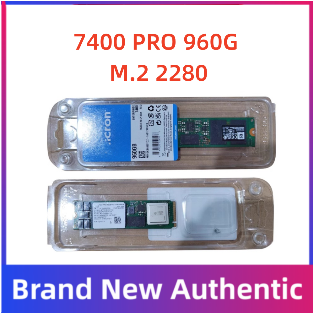 Nuevo 7400 PRO 960G M.2 2280 para servidor empresarial MICRON unidad de estado sólido 7400pro MTFDKBA960TDZ