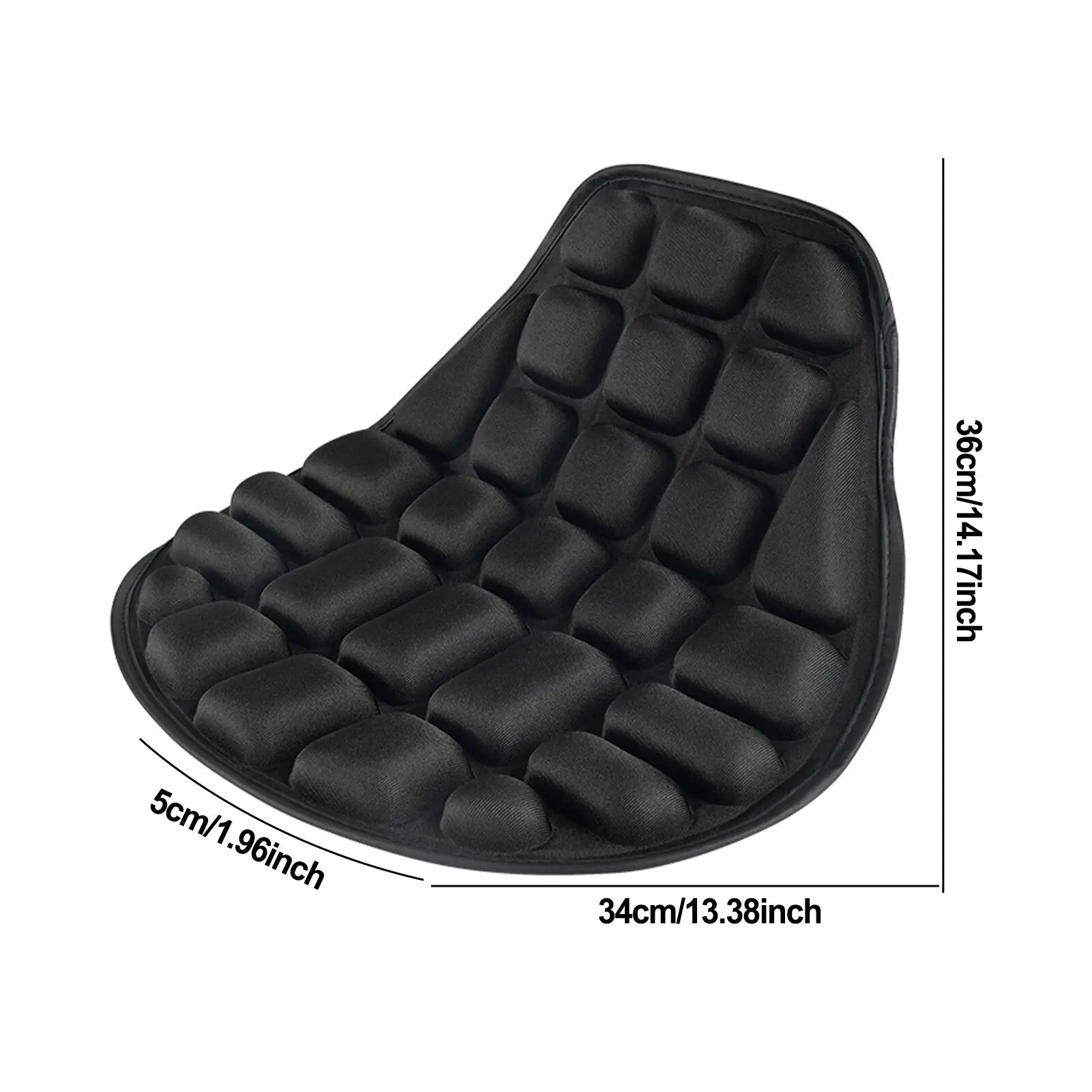 ที่นั่งรถจักรยานยนต์ Universal รถมอเตอร์ไซด์ Air Pad โฟมนุ่มสบาย Breathable ที่นั่งครอบคลุม Mats รถจักรยานยนต์ไฟฟ้าจักรยาน