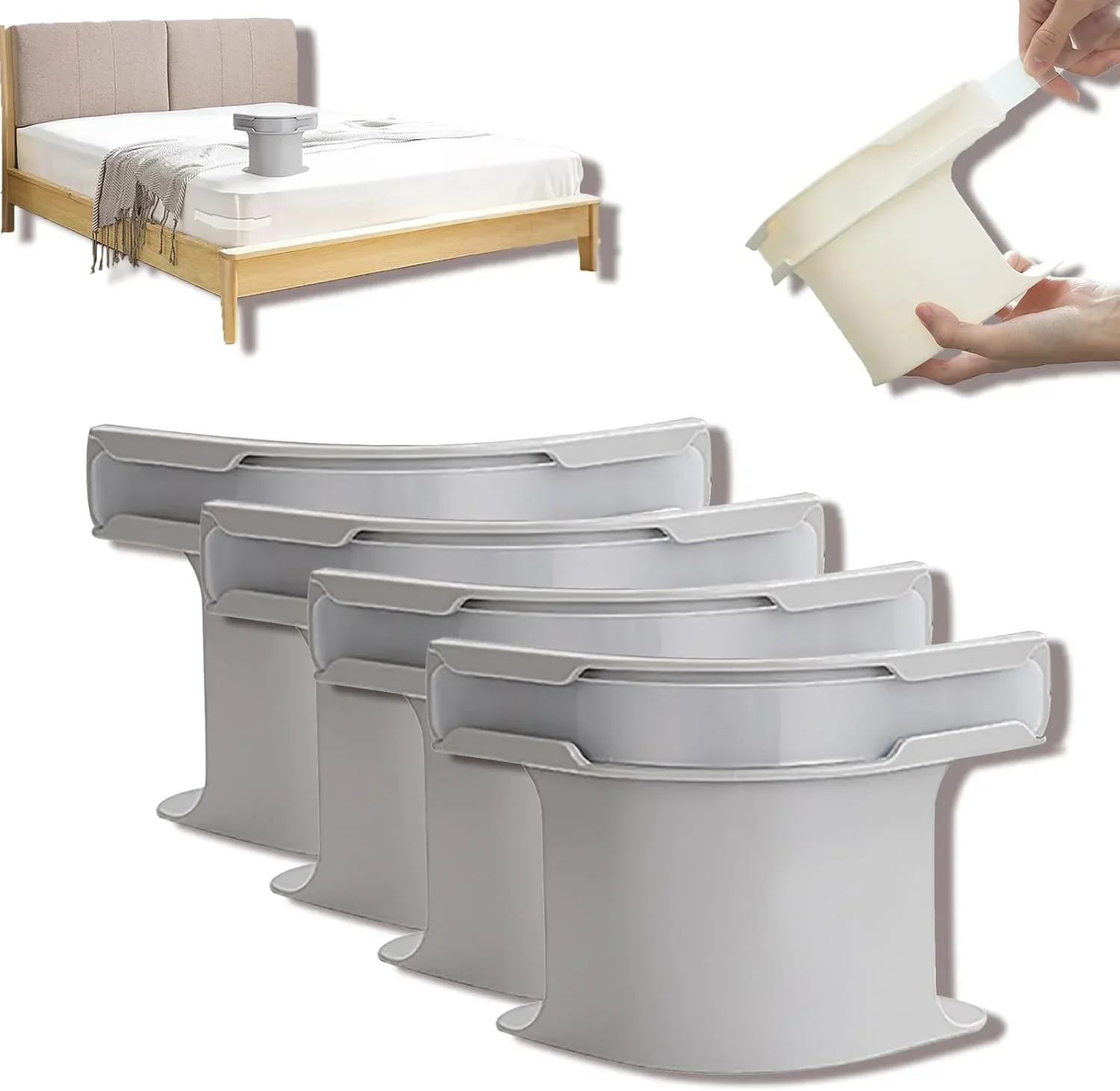 4 Stück/Set robuster Bettlaken-Eckspanner, Bettlakenhalter mit rutschfestem Design für die Sauberkeit zu Hause, einfache Installation