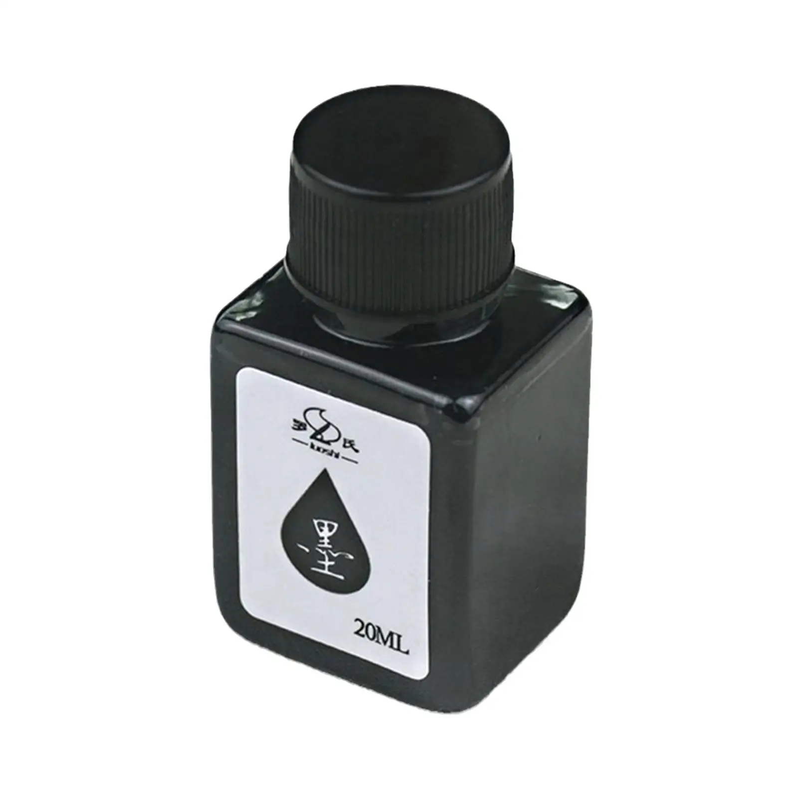 Botella de tinta de pluma estilográfica, recarga de tinta azul, tintas de escritura disponibles, caligrafía, arte, estación para estudiantes, 20ml