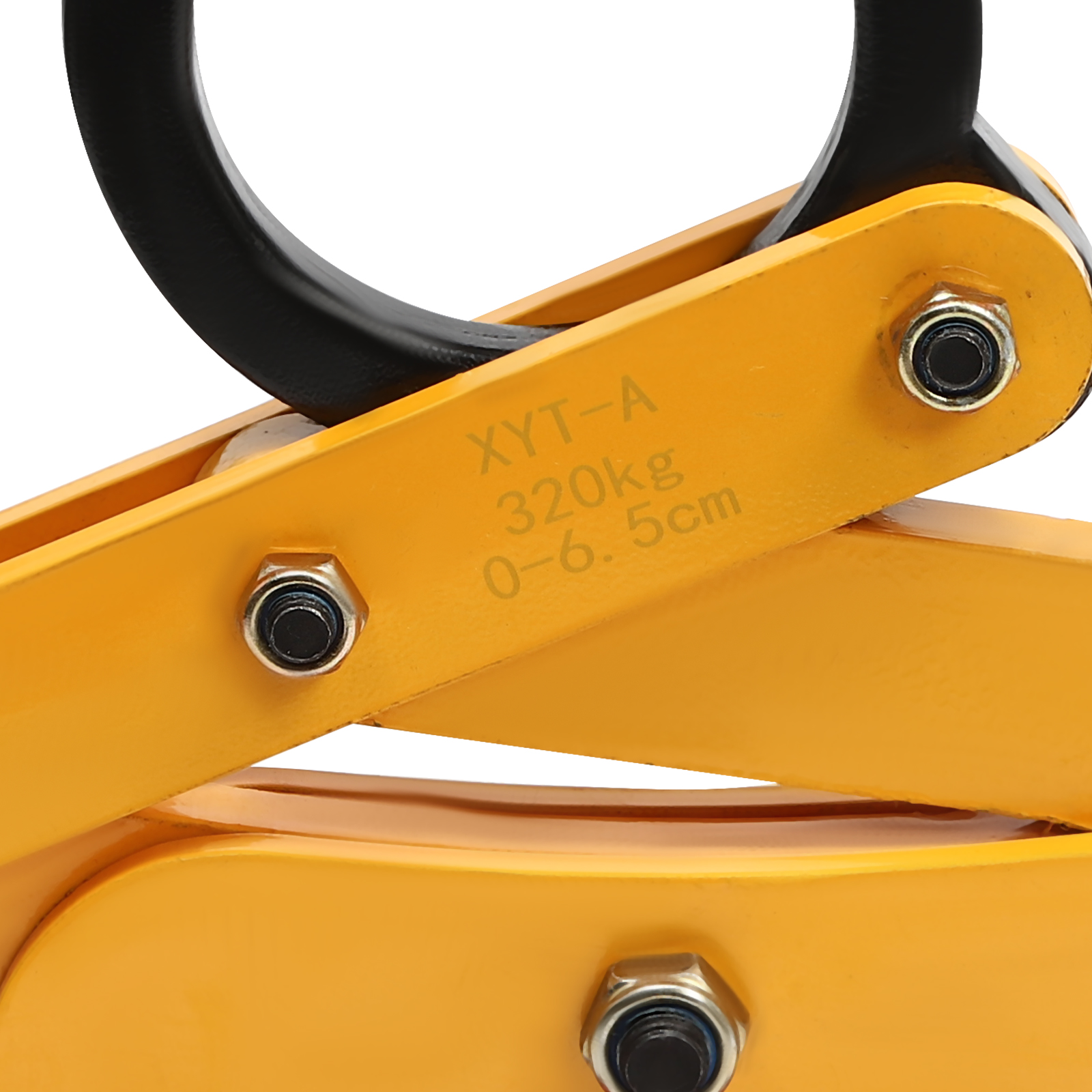 Pedra Alicate de Transporte, Pallet Puller Clamp, Lifter Sling Ring, 320kg Abertura Mandíbula, 0 a 6.5cm