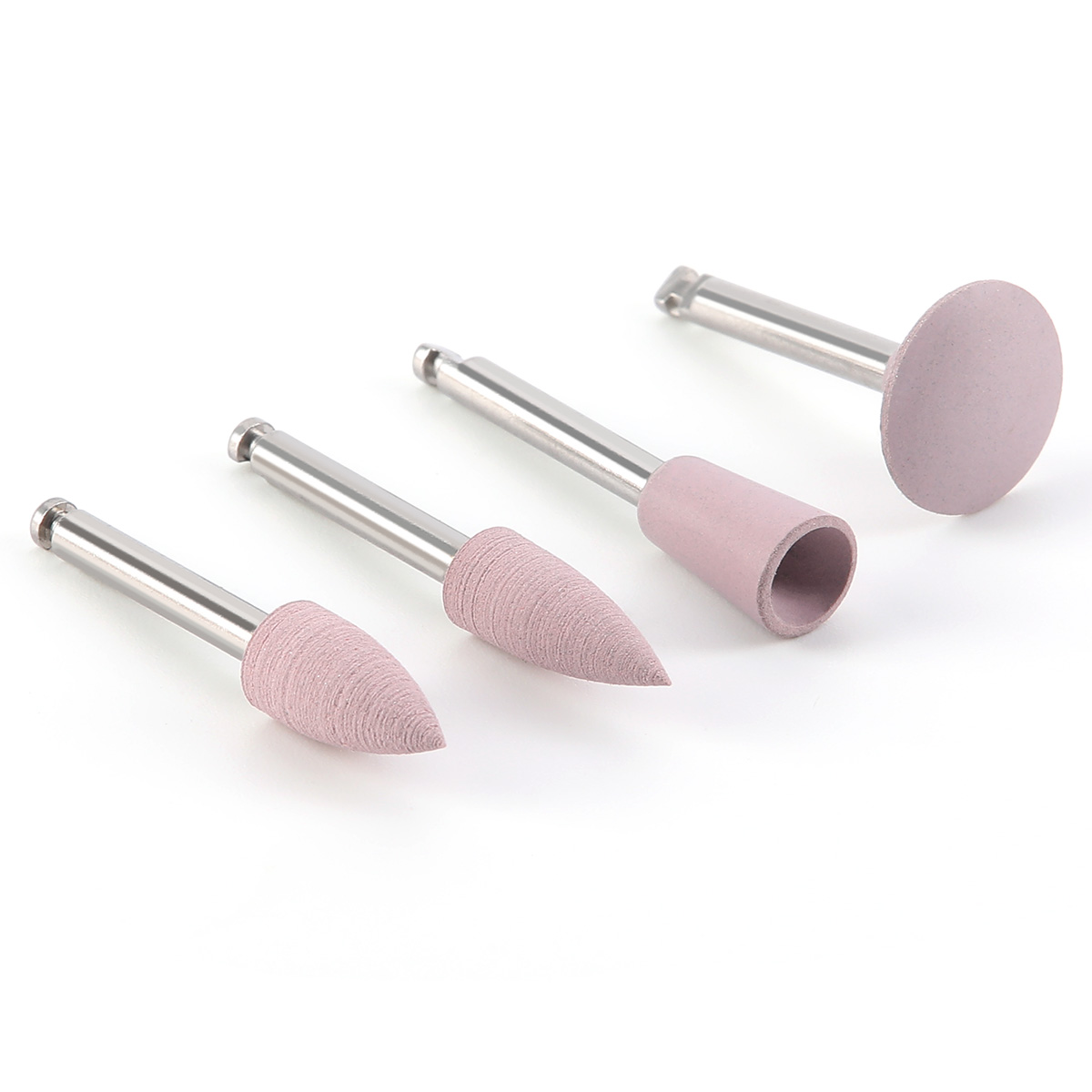 Azdent 12 unidades/10 unidades/pacote dental silicone polimento ponta cabeças de moagem polidor de dentes ra burs dia. 2,35 mm para peça de mão de baixa velocidade