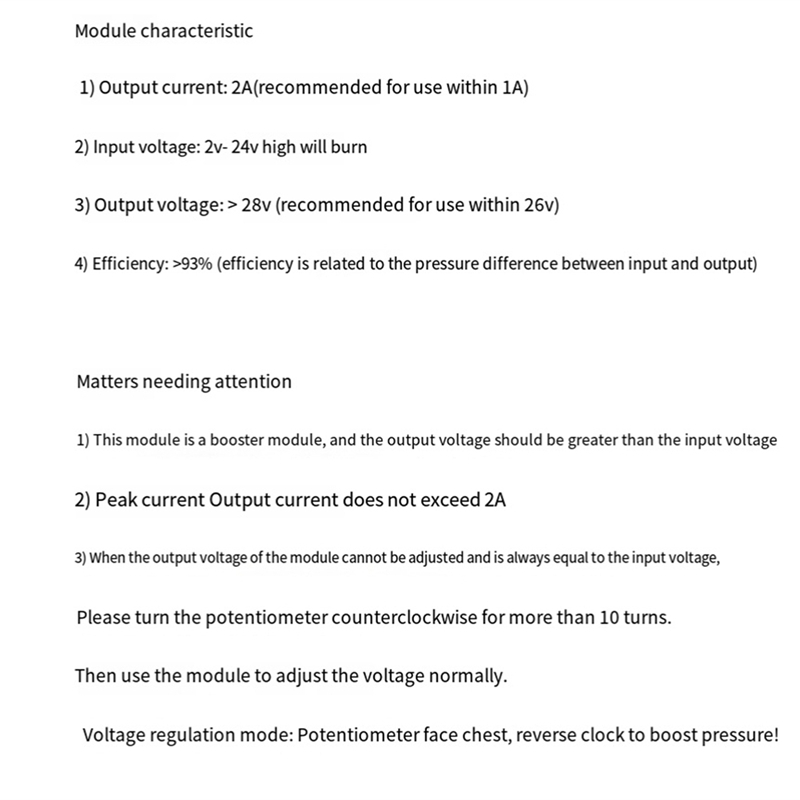 5 Stück 2A DC-DC MT3608 Step Up Boost Modul mit TYPE-C-USB, Step Up Boost Converter Netzteil Spannungsregler einfach zu bedienen