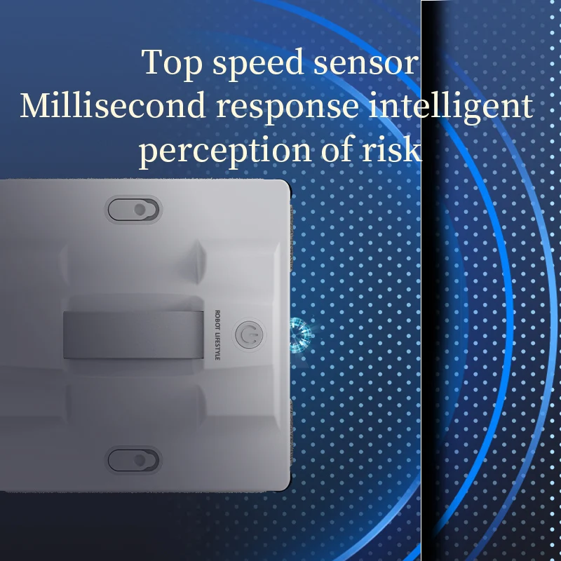 2025 Window Cleaner Robot Wet Cleaning 5600Pa Auto Spray Water High Suction Frame Detection APP Remote Control Home Appliance
