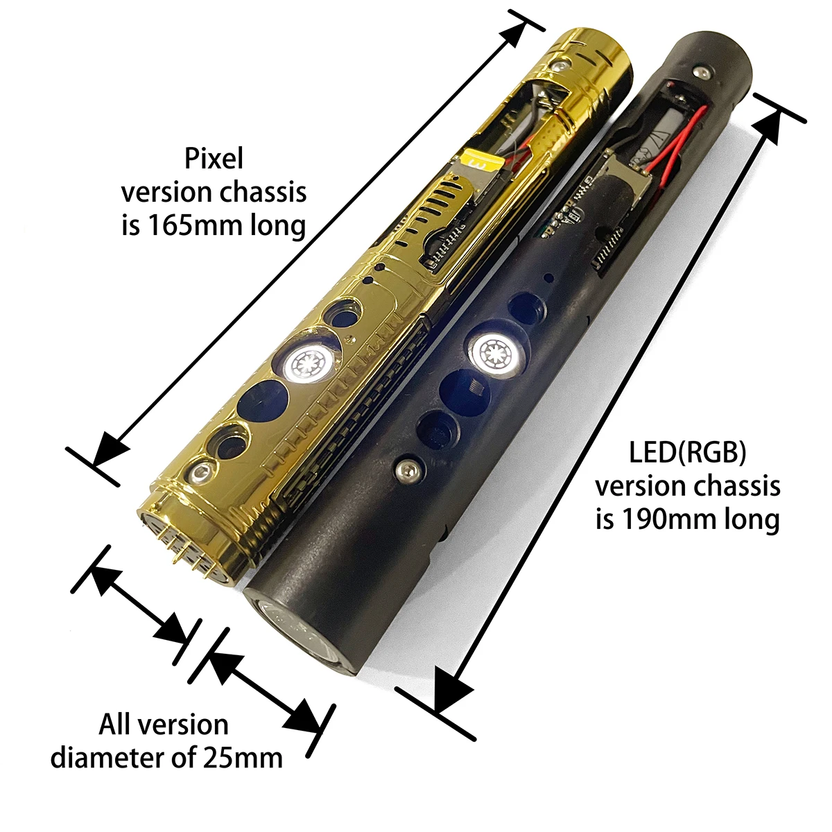 PUNKSABER Lichtschwert Proffie Chip Soundboard Kit NeoPixel Core All Smooth Swing Electronic Force Blaster Sabre Laser Zubehör