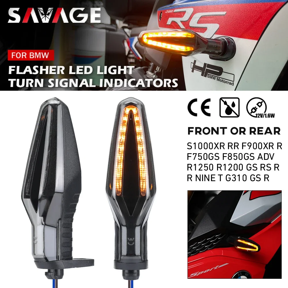 Mặt Trận 2021 Đèn LED LED Tín Hiệu Cho Xe BMW R1250GS/ADV S1000R S1000XR F900XR 2020 Xe Máy Đèn Chỉ Báo R 1250 GS S 1000 R XR