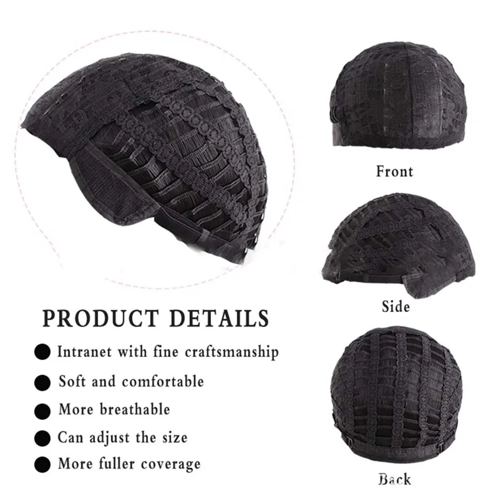 Peluca simulada estilo diadema sintética en capas flequillo diagonal esponjoso pelo corto marrón