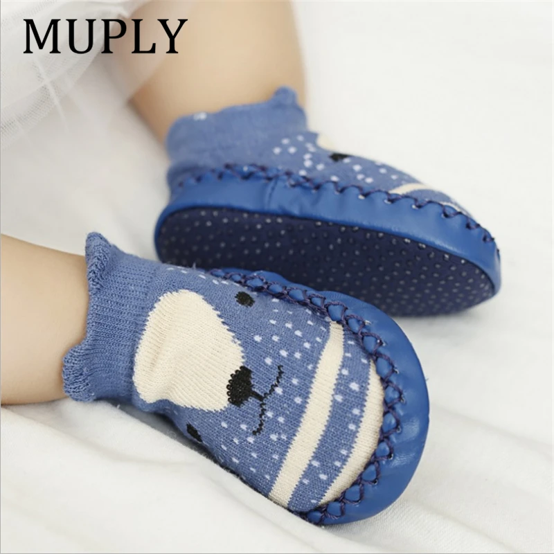 Kaus Kaki Bayi Modis 2022 dengan Sol Karet Kaus Kaki Bayi Kaus Kaki Lantai Anak-anak Musim Gugur Musim Dingin Baru Lahir Sepatu Kaus Kaki Sol Lembut Antiselip