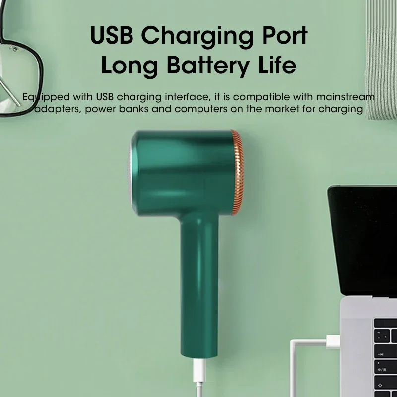 Eliminador de pelusas eléctrico, afeitadora de tela de pellets recargable por USB para ropa, eliminador de pelusas, bolas de pelo portátiles, removedores de pelusas