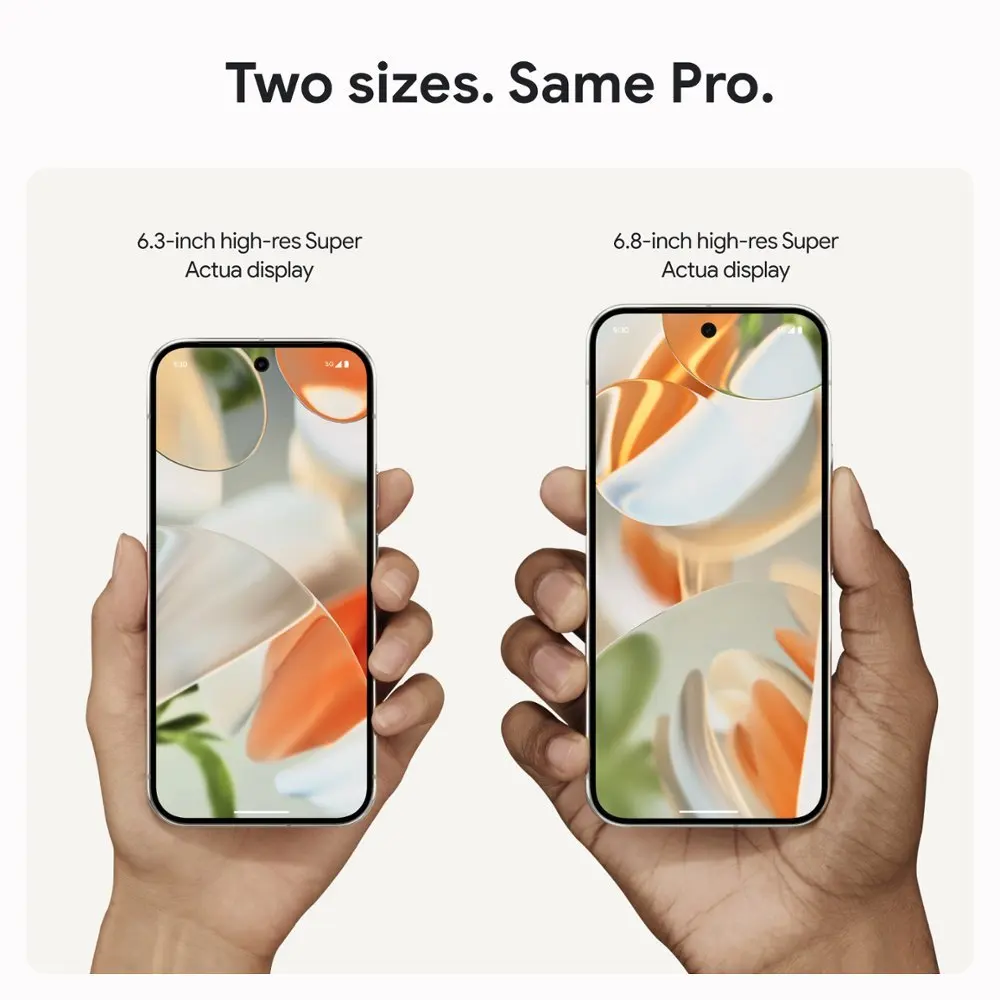 Global Rom Neues Google Pixel 9 Pro 6,3 Zoll OLED, 120 Hz 4700 mAh 27 W kabelgebundenes Google Tensor G4 16 GB RAM NFC IP68 50 MP Smartphone