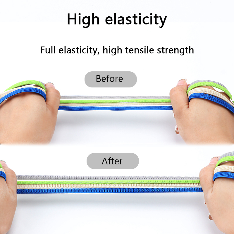 1 Paar Geen Stropdas Schoenveters Metalen Gespen Elastisch Voor Sneakers One Size Fits Alle Volwassen Kinderen Quick Veters Lui Sport rubberen Shoestrings