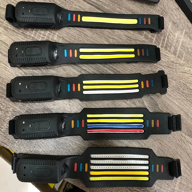 Фонарь налобный Водонепроницаемый со встроенным аккумулятором и USB-зарядкой