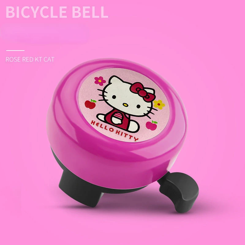 Hello Kitty จักรยาน Bell เด็กอะนิเมะความปลอดภัยฮอร์นจักรยานการ์ตูนจักรยาน Mtb Stunt Scooter ฮอร์น Mtb จักรยานอุปกรณ์เสริมของขวัญ