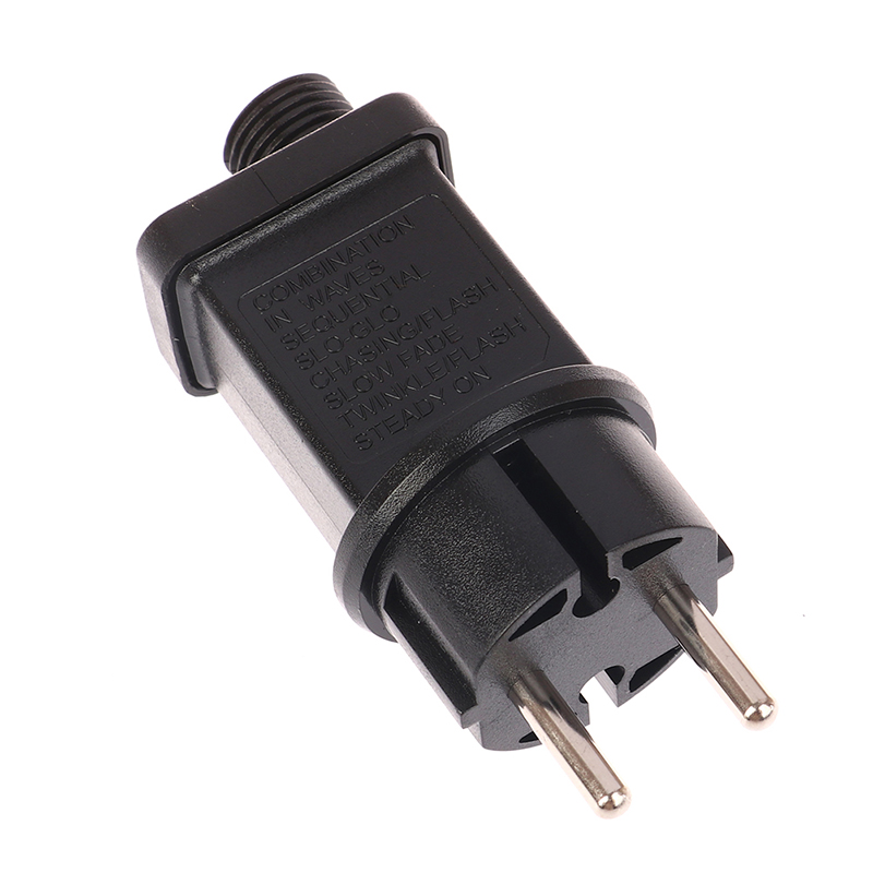 Adaptador de interruptor de controlador de lámpara LED, enchufe de la UE, CA 220V a 31VDC 6W, 8 funciones SELV, IP44, iluminación láser a prueba de agua, fuente de alimentación europea