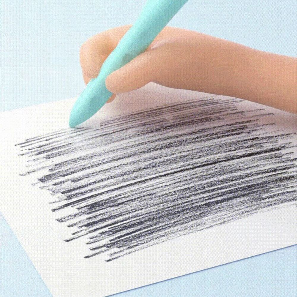 Creative Children's Erasers Cute Crayon Tires Double Head Pencil Eraser High Quality Eraser Pen Stick Without Leaving Marks