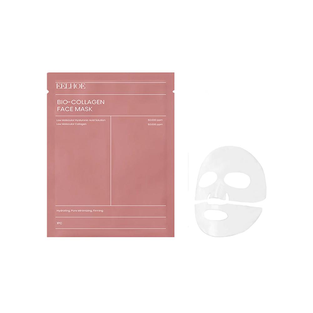 5/10pcs Collagen Face Mask Moisturizing Refreshing Brightening Nourish Deep Hydration Moisturizer Feels light Collagen Skin Care
