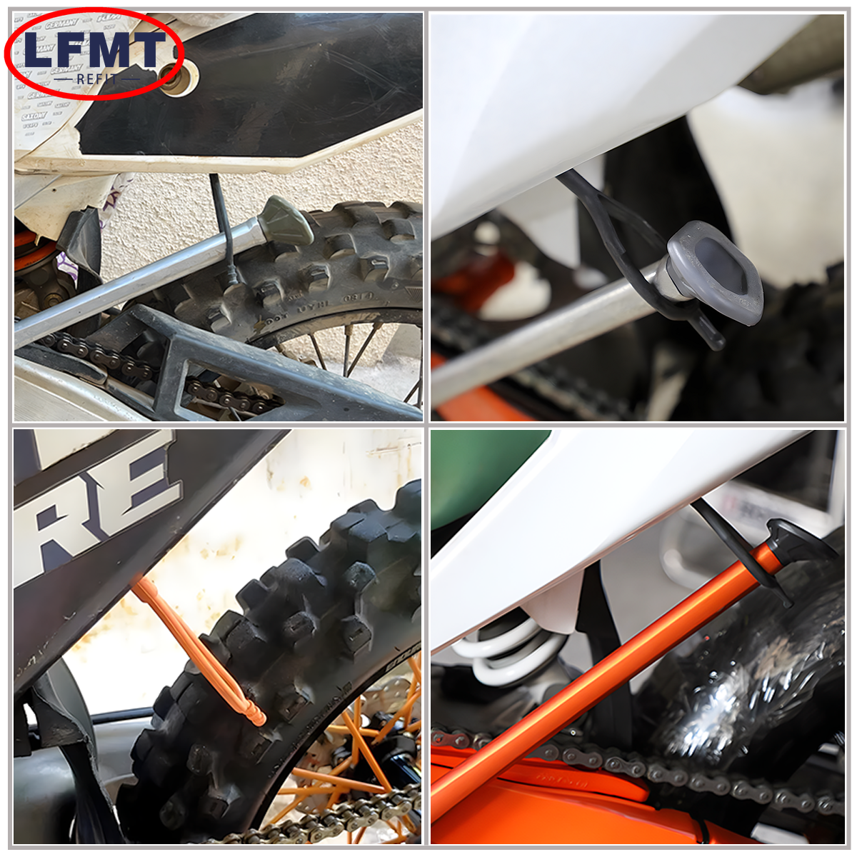 モトクロスラバーキックスタンド、サイドスタンドストラップ、ktm、exc、XC-F、xc、XCF-W、EXC-F、XC-W、tpi、6日、125、250、350、450、500、300、1998-2025