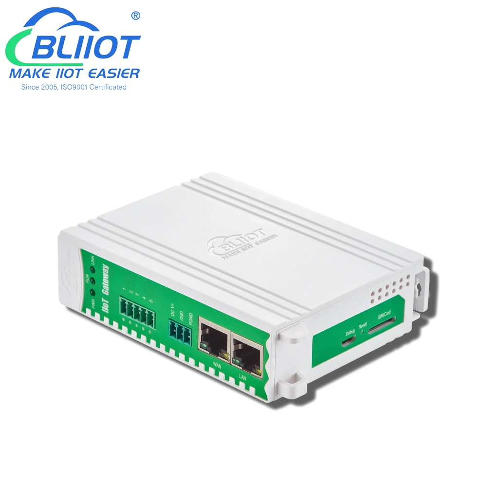 PLC a Modbus RTU/TCP Protocolo Gateway IoT Gateway BL120PM