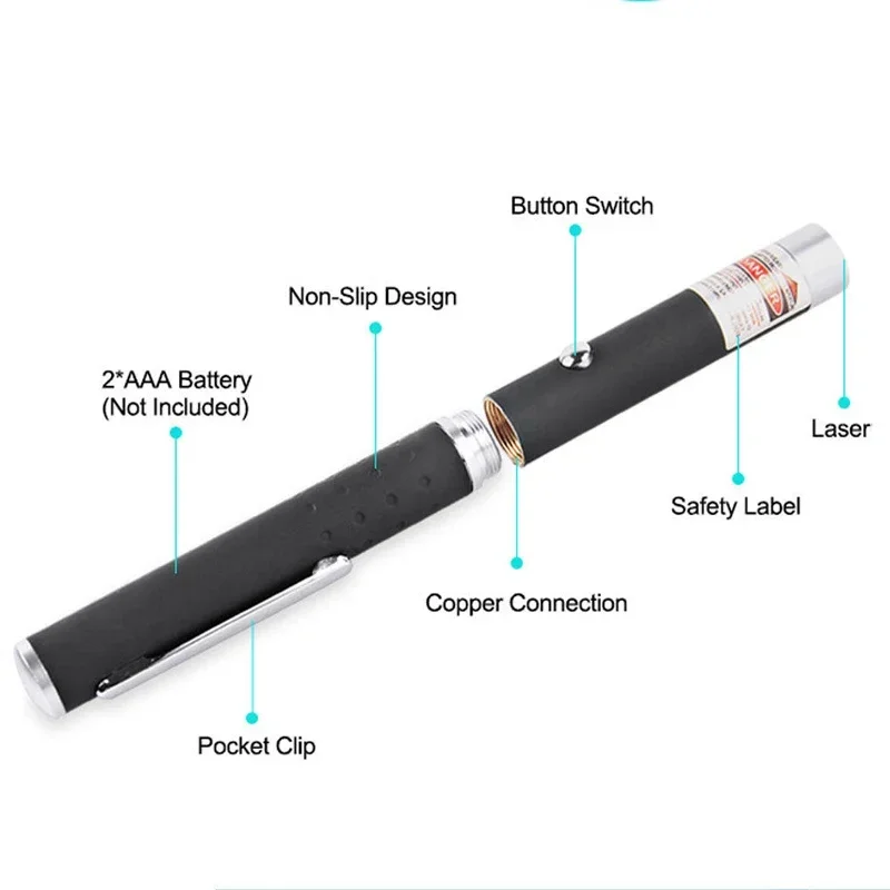 green/Red Light Single-Point Pointer Pointer Pen RedLaser Flashlight Laser Light Guide Finger Star Sales Pen
