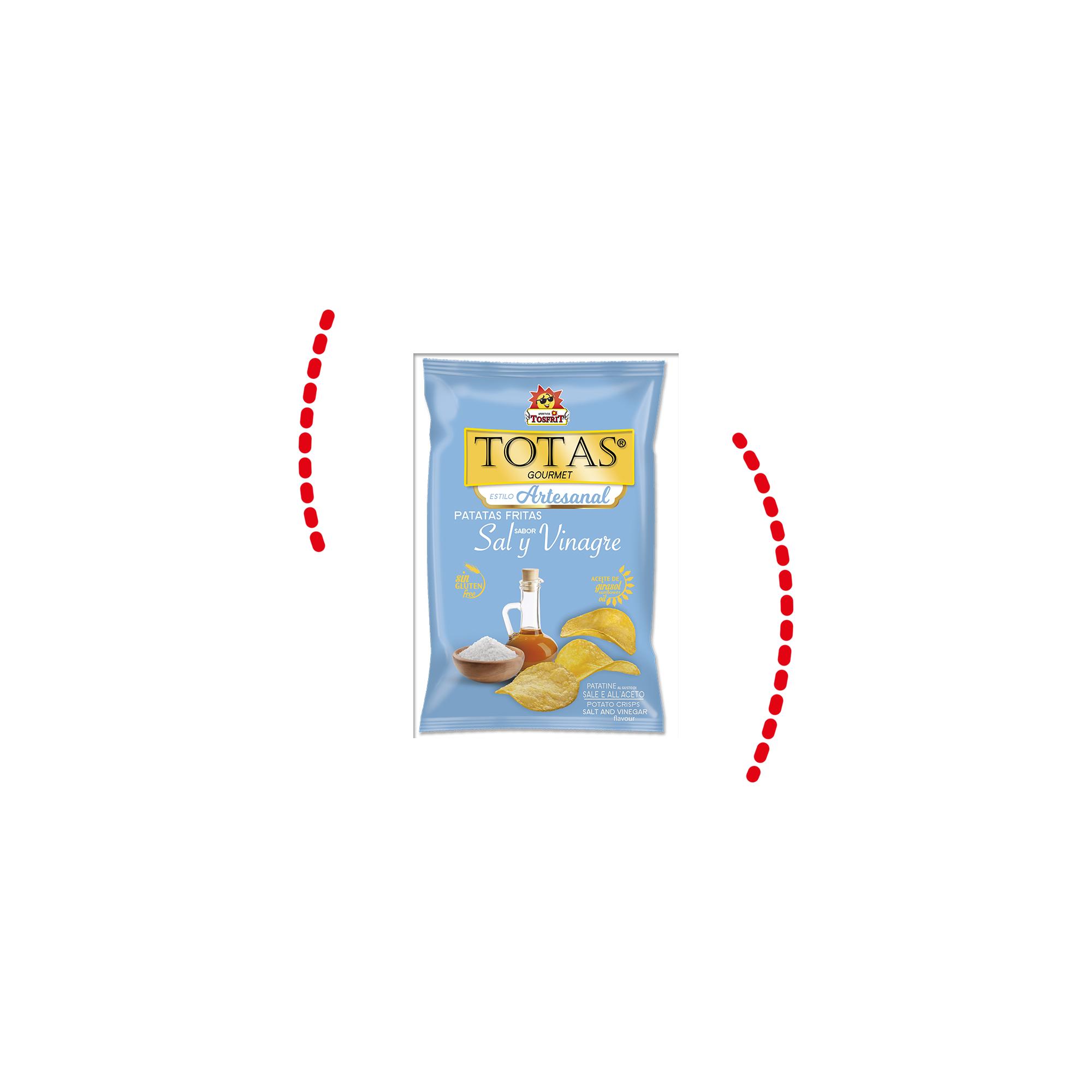 Toshiba sal e pimenta chips, 130g x 9ud