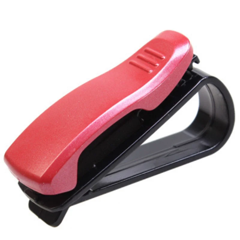 รถ Sun Visor คลิปแว่นตาแว่นตากันแดดมัลติฟังก์ชั่นธุรกิจการ์ดผู้ถือตั๋วแว่นตากล่องอุปกรณ์เสริมในรถยนต์