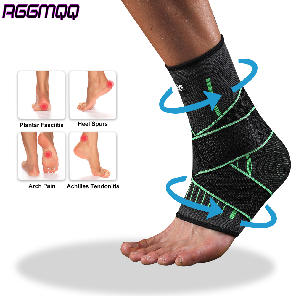 1PCS ademende enkelbrace - steunzool en compressie voor fasciitis plantaris, sport – lichtgewicht en stabilisatie voor hardlopen