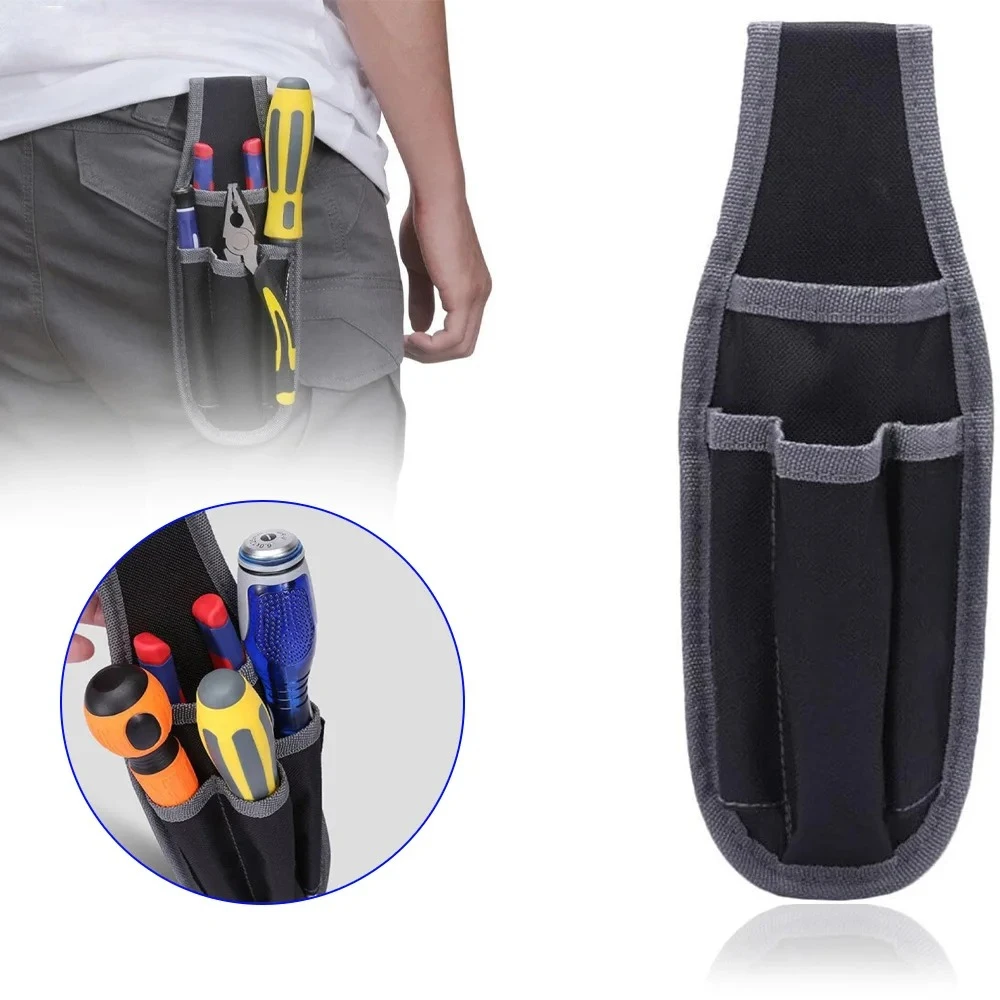 Pequeno portátil hip ferramenta sacos cintura gadget bolsa eletricista ferramentas de ferragem bagdurável tecido poliéster multifuncional kit de ferramentas