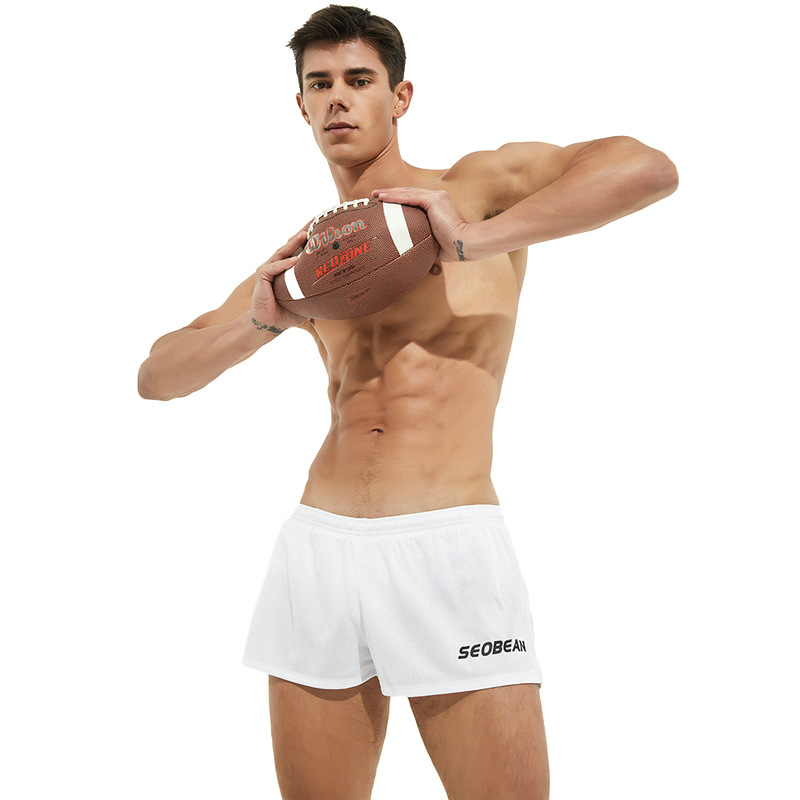 Pantalones cortos deportivos de tiro bajo para hombre, Shorts de entrenamiento para correr, gimnasio, secado rápido, informales, para correr, playa, Verano