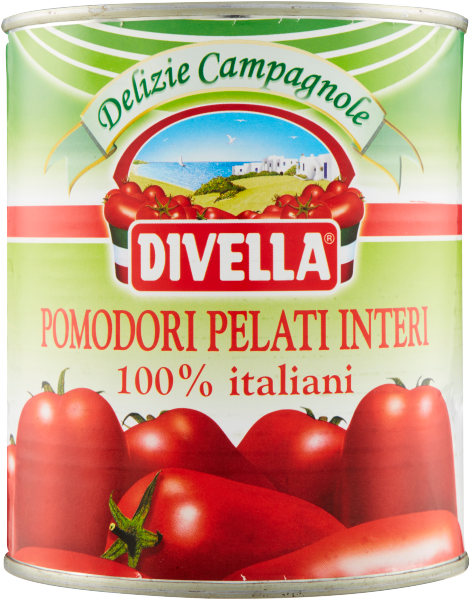Pelati Interi 800g Tomaten-Divella