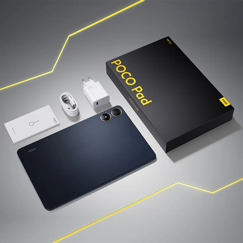 POCO Pad Tablet Global Version 8GB 256GB Snapdragon 7s Gen 2 Octa core Processor 12.1'' 120Hz 2.5K Display 33W 10000mAh