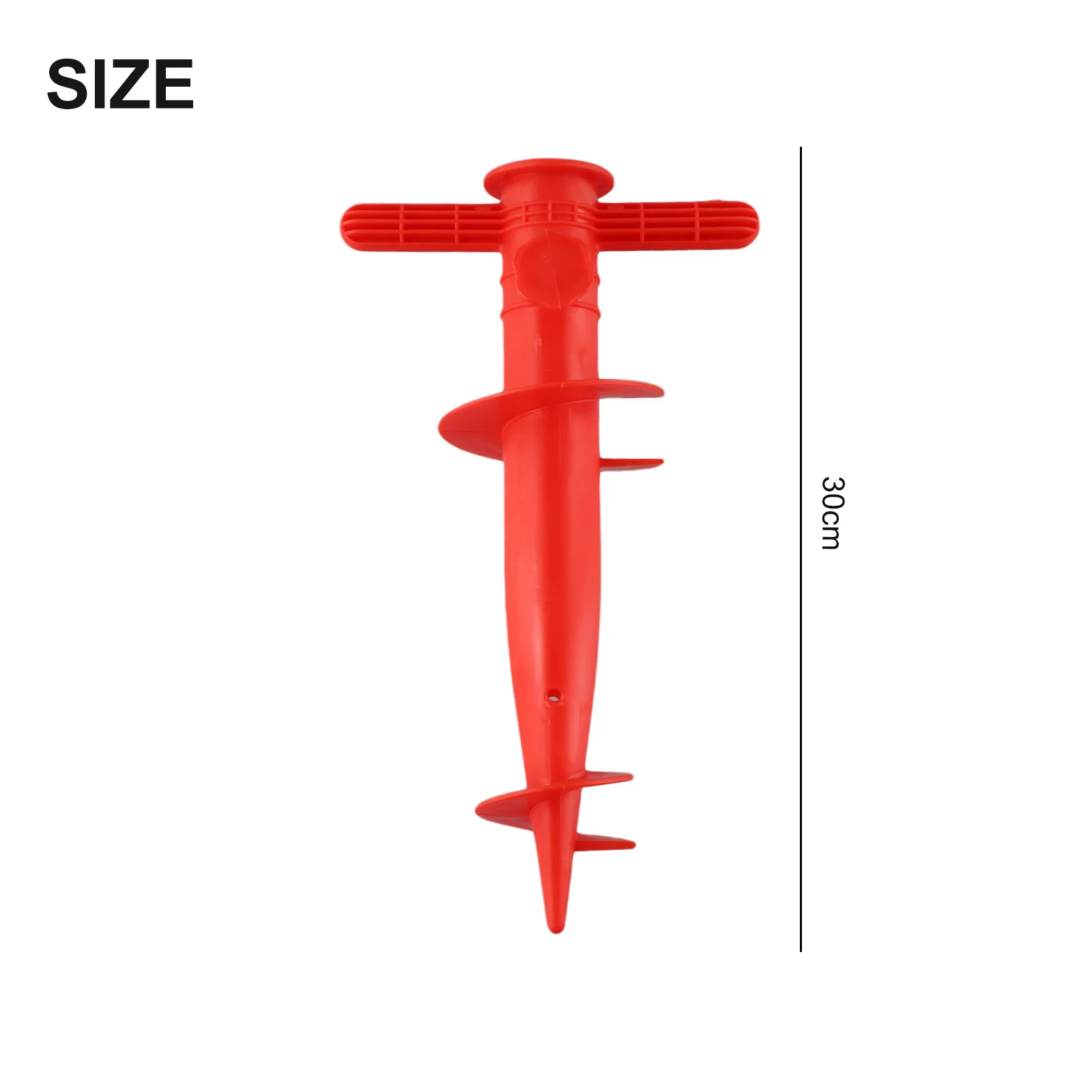 1 pezzo di basi per ombrellone in plastica base per ombrellone da spiaggia accessorio forchetta da pavimento 31x17 cm strumenti di fissaggio a terra con sabbia punte