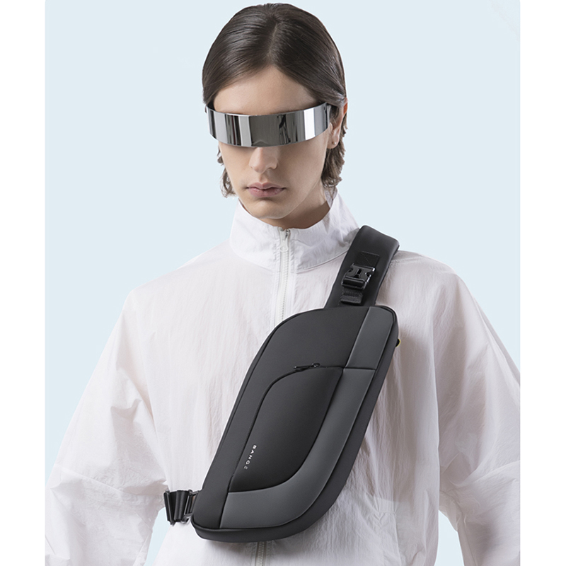 BANGE Männer Brust Tasche Design koreanische Multifunktions Wasserdichte Anti-fleck Große Kapazität Reise Tragbare Umhängetasche Sling Taschen