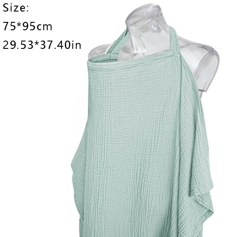 Mother Outing Breastfeeding Cover Baby Feeding Nursing Covers Adjustable Breathable Privacy Nursing Covers with Arch Neckline