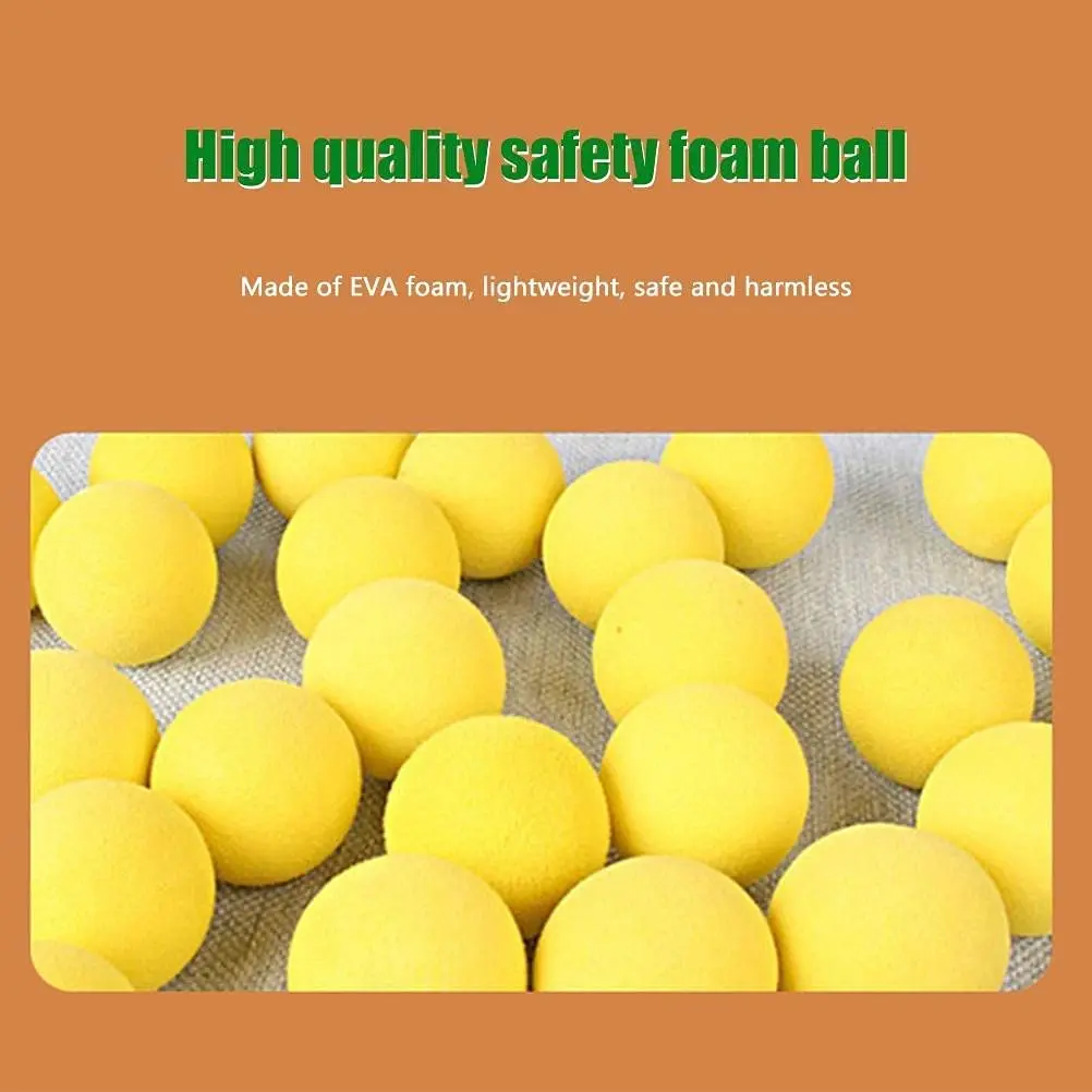 Refill Balls Round Refill Mixed Color Balls for Air Toy Gun Soft Foam Balls Refill Pack Blasters & Replacement Bullet Balls Gift
